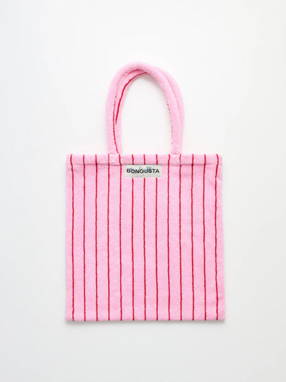 Naram tote bag - baby pink & ski patrol | Bongusta