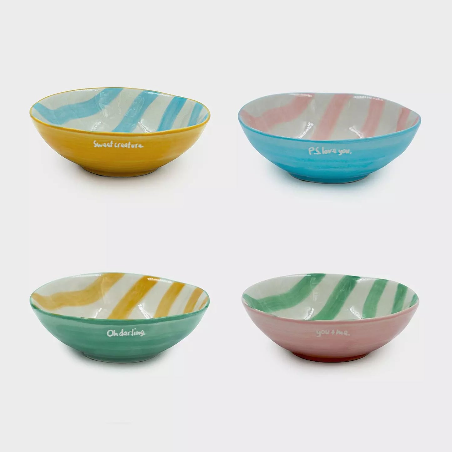 Kom Sway Klein - set van 4 | And Nook