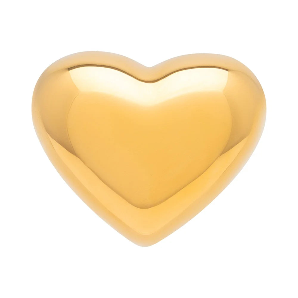 Bubble Heart - Gold - 1 stuk | LULU Copenhagen