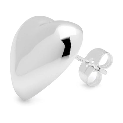 Bubble Heart - Silver - 1 stuk | LULU Copenhagen