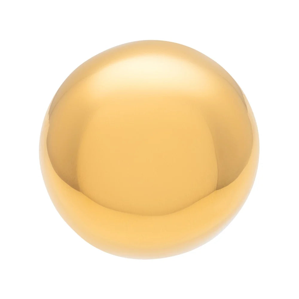 Bubble Round - Gold - 1 stuk | LULU Copenhagen