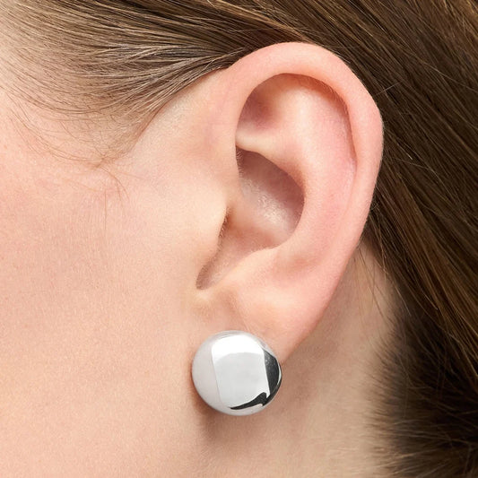 Bubble Round - Silver - 1 stuk | LULU Copenhagen