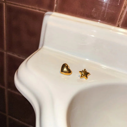 Bubble Star - Gold - 1 stuk | LULU Copenhagen