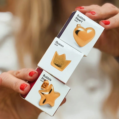 Bubble Star - Gold - 1 stuk | LULU Copenhagen