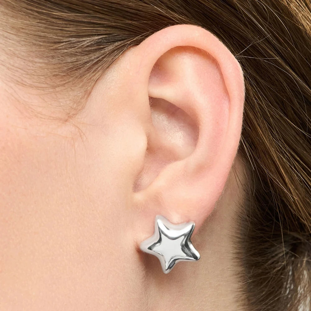 Bubble Star - Silver - 1 stuk | LULU Copenhagen