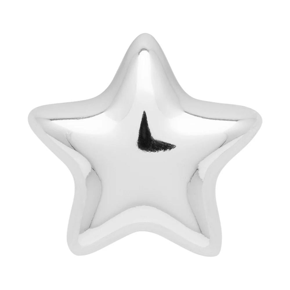 Bubble Star - Silver - 1 stuk | LULU Copenhagen