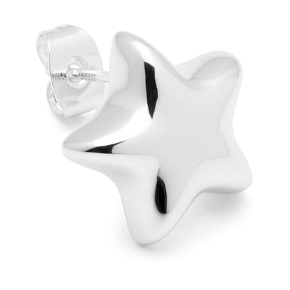 Bubble Star - Silver - 1 stuk | LULU Copenhagen
