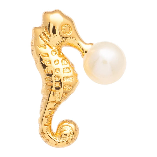 Bubblegum - Seahorse Gold - 1 stuk | LULU Copenhagen