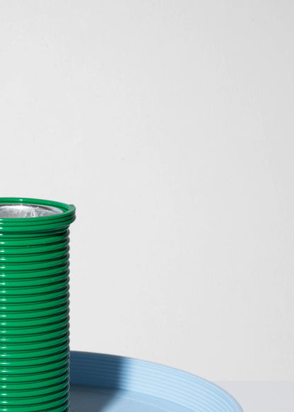 Kandelaar Oscar - klein - groen/hemelsblauw | Warren & Laetitia