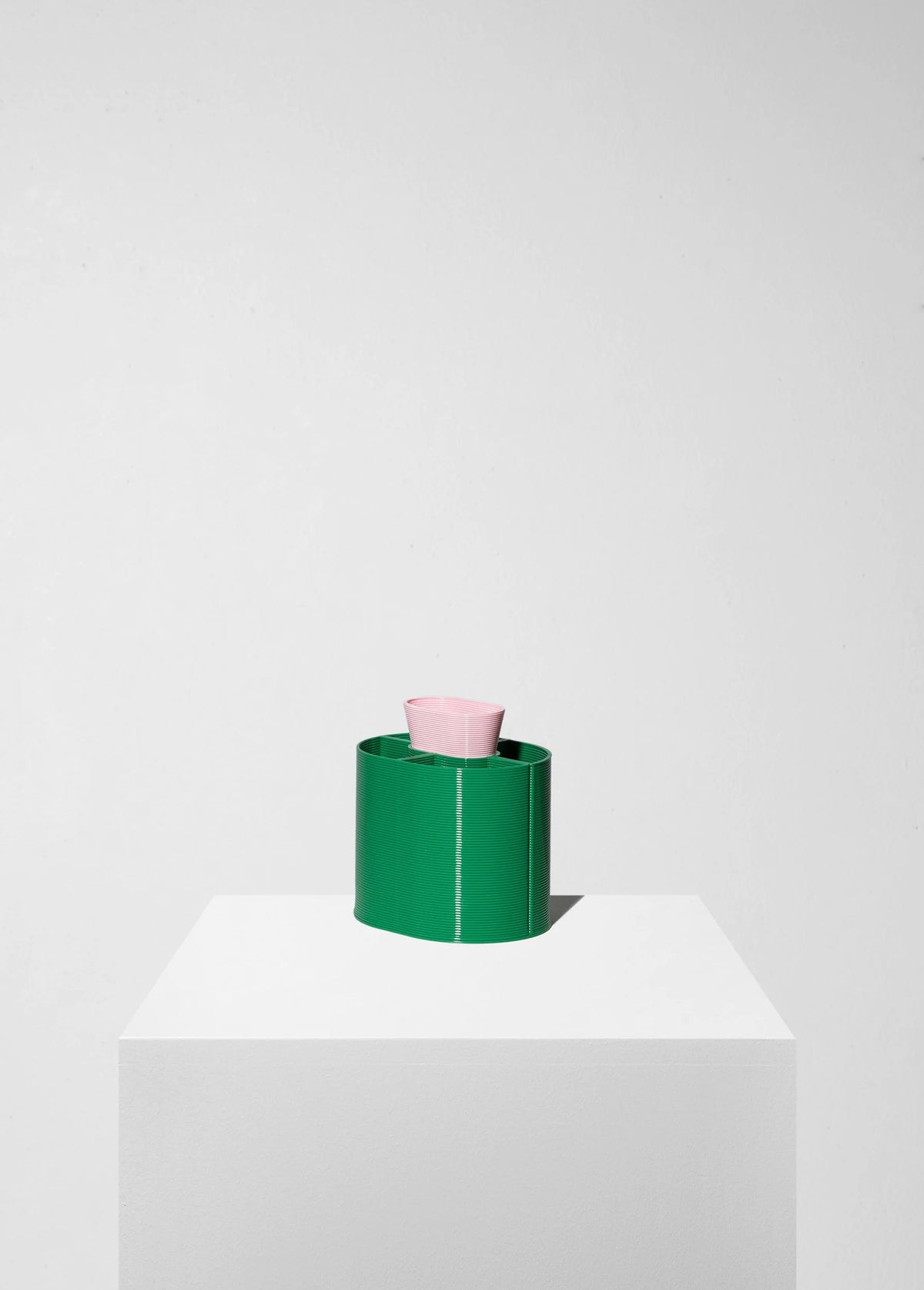 Henri Pencil Cup - Green/Pink | Warren & Laetitia