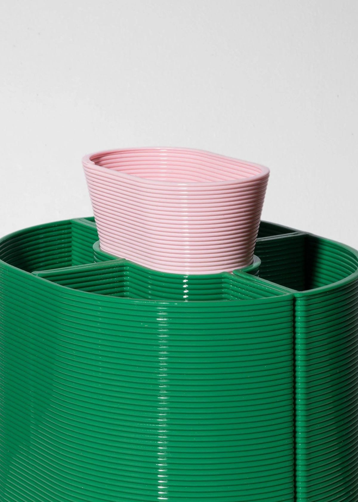 Henri Pencil Cup - Green/Pink | Warren & Laetitia