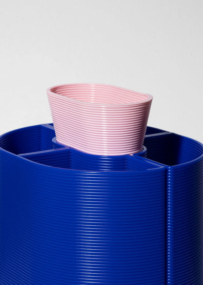 Henri Pencil Cup - Blue/Rose | Warren & Laetitia