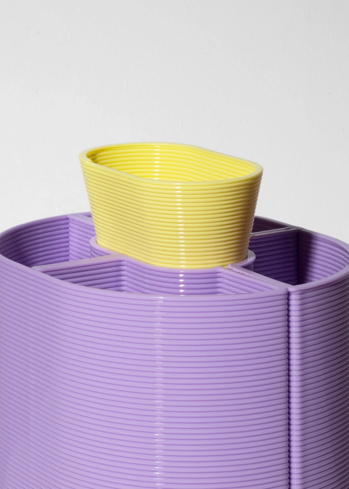 Henri Pencil Cup - Purple/Yellow | Warren & Laetitia