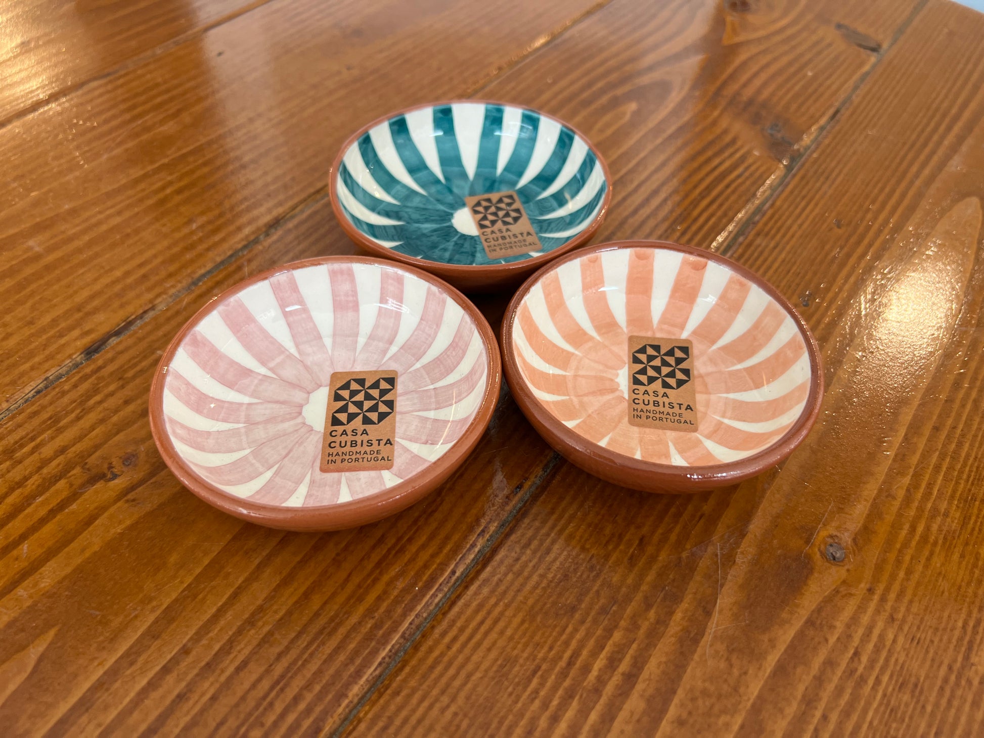 Ray - mini bowl - mauve/terracotta/teal | Casa Cubista - de inKijk