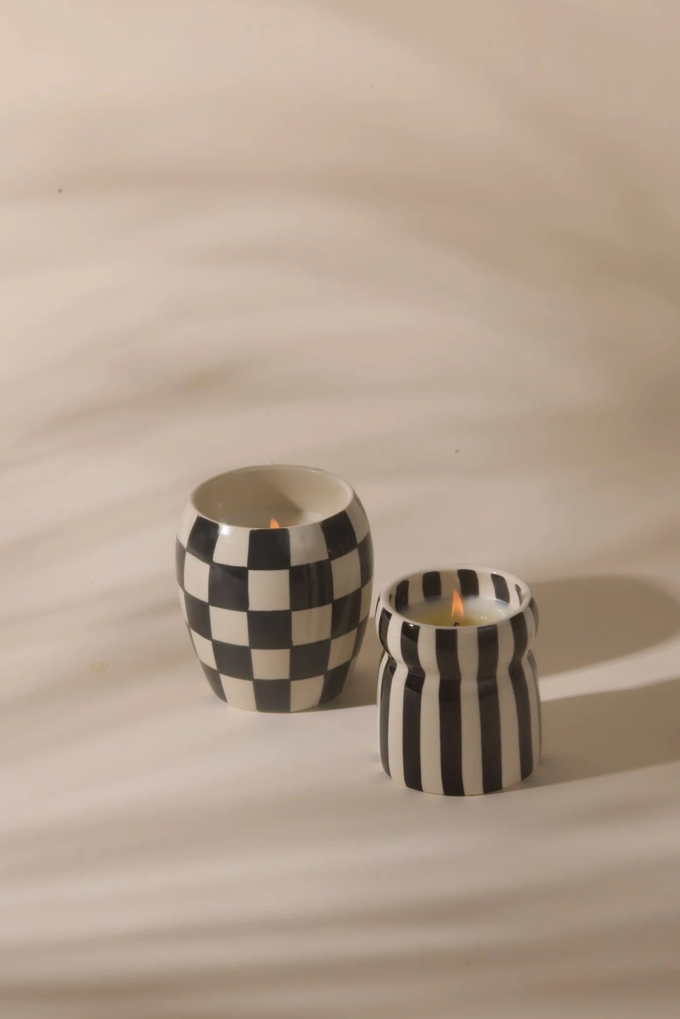 Cabana geurkaars - Lava Stone - Black Striped | Paddywax - de inKijk