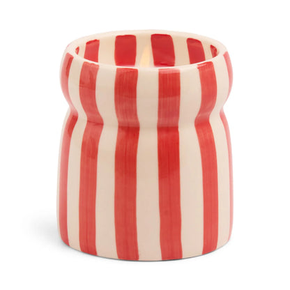 Cabana geurkaars - Hibiscus Bay - Red Striped | Paddywax - de inKijk