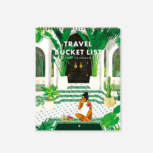 2026 Calendar - Travel Bucket List | All the ways to say
