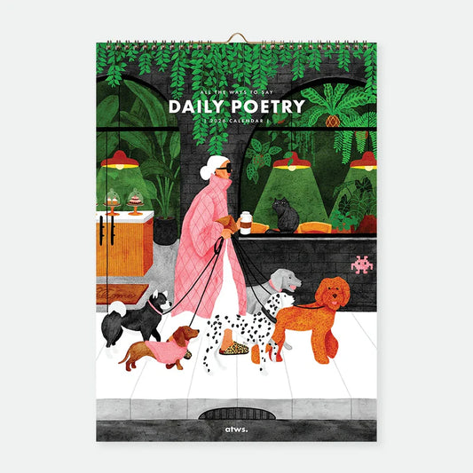 2026 Calendar - Daily Poetry  | All the ways to say