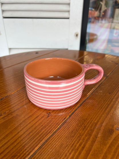 Flat Mug - listas horizontais | A Loja Da Ceramica - de inKijk