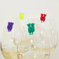 Rainbow cat drink markers | Kikkerland
