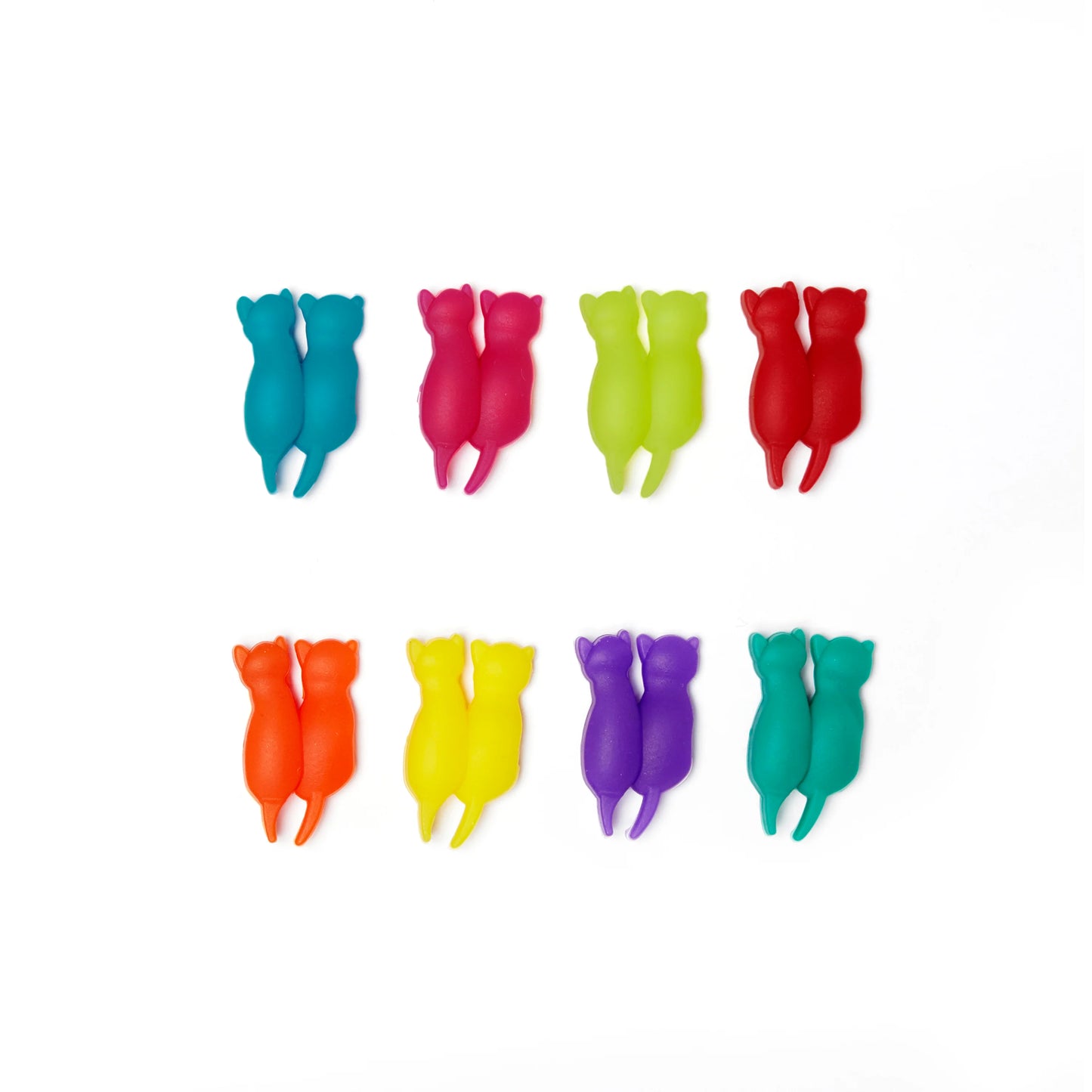 Rainbow cat drink markers | Kikkerland