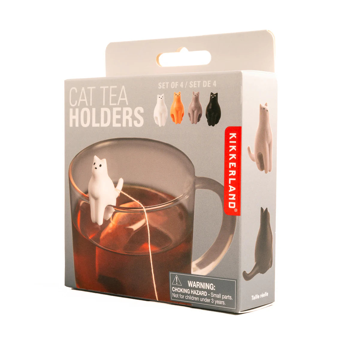 Cat tea holders | Kikkerland - de inKijk