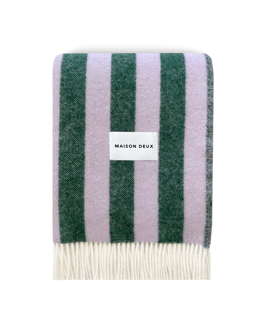 Candy Wrap Plaid - Lilac Green | Maison Deux