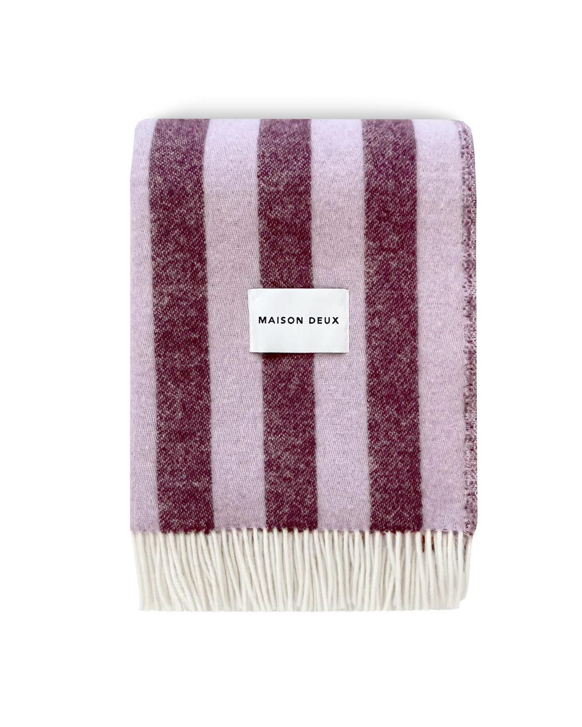 Candy Wrap Plaid - Lilac Bordeaux | Maison Deux