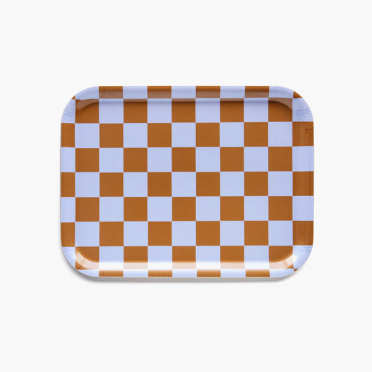 Caramel Checker -  Serving Tray | BLU KAT