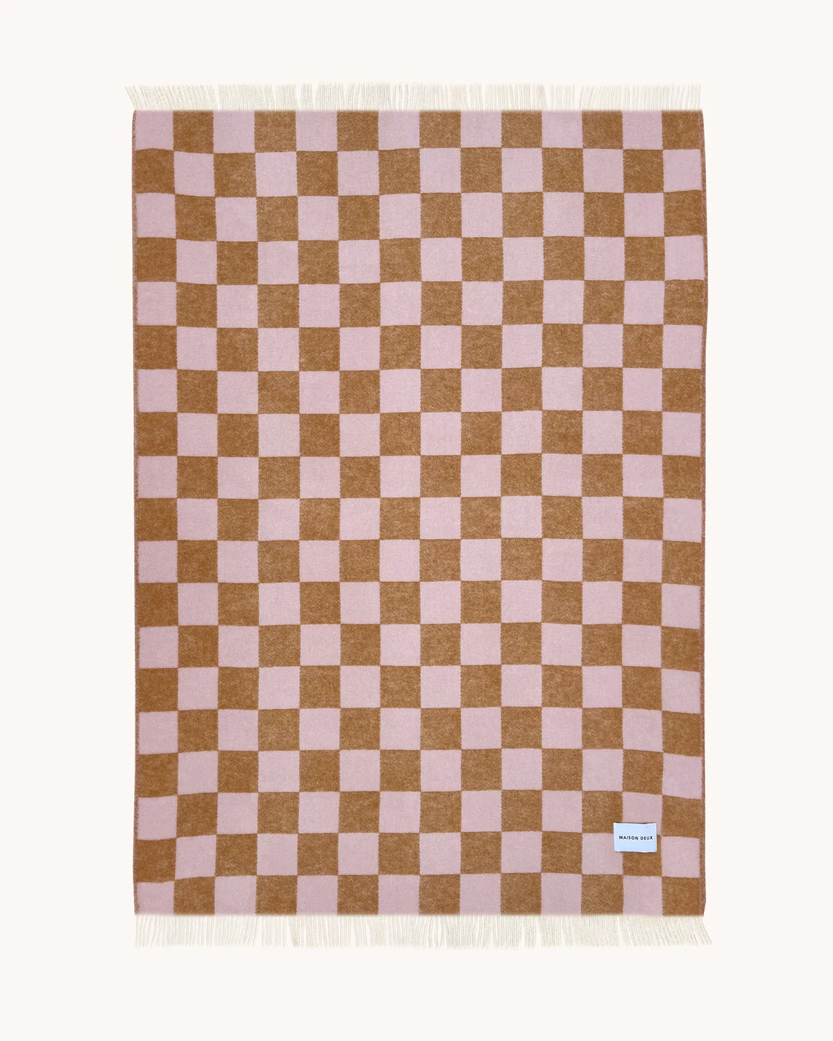 Checkerboard Plaid - Terra Pink | Maison Deux