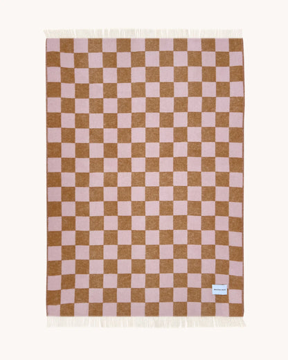 Checkerboard Plaid - Terra Pink | Maison Deux