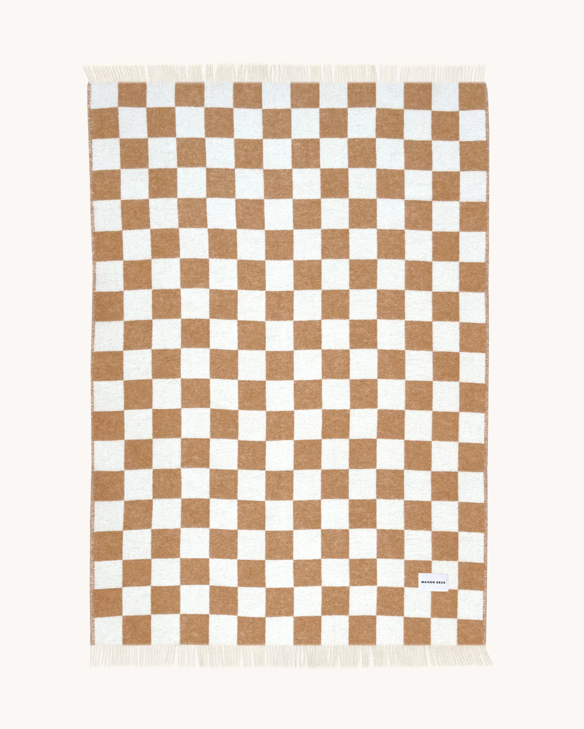 Checkerboard Plaid - Terra White | Maison Deux