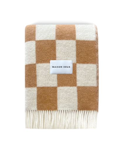 Checkerboard Plaid - Terra White | Maison Deux