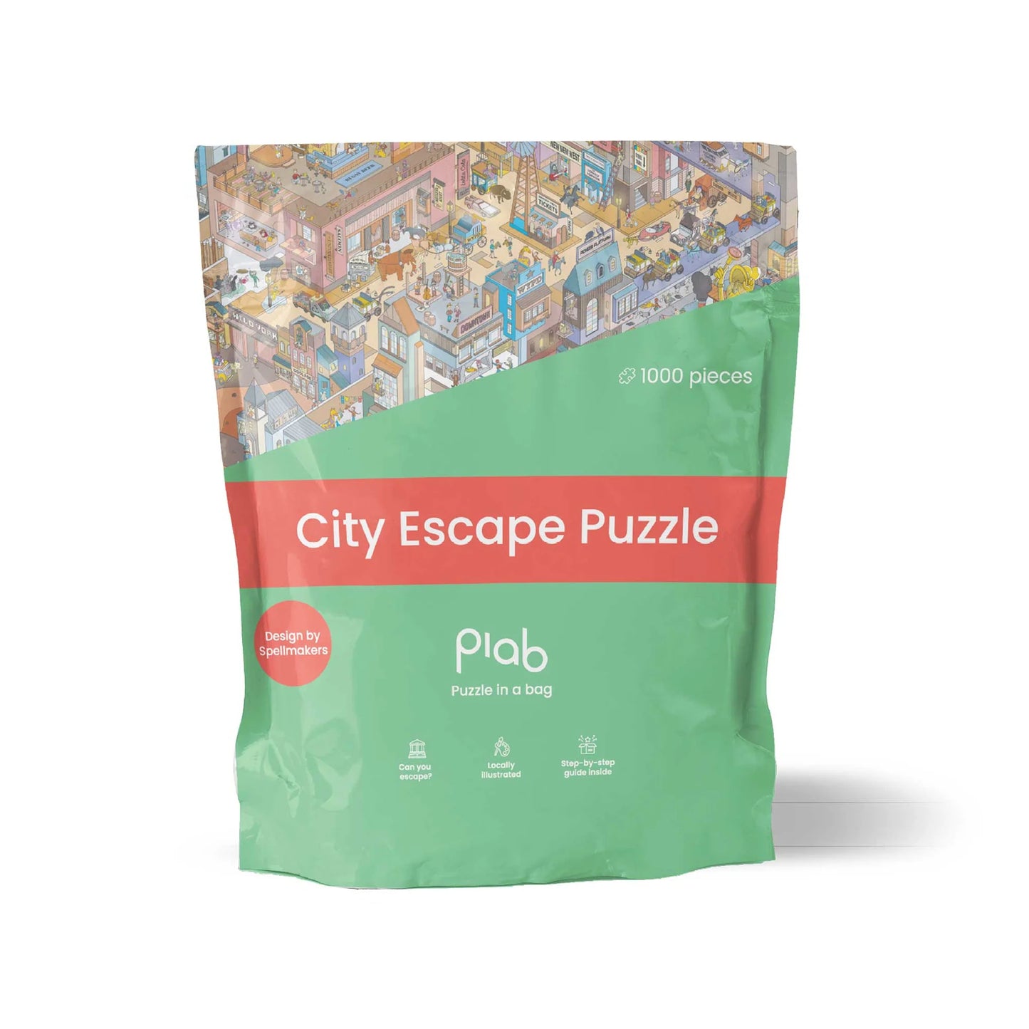 CITY ESCAPE puzzel | Puzzle in a bag