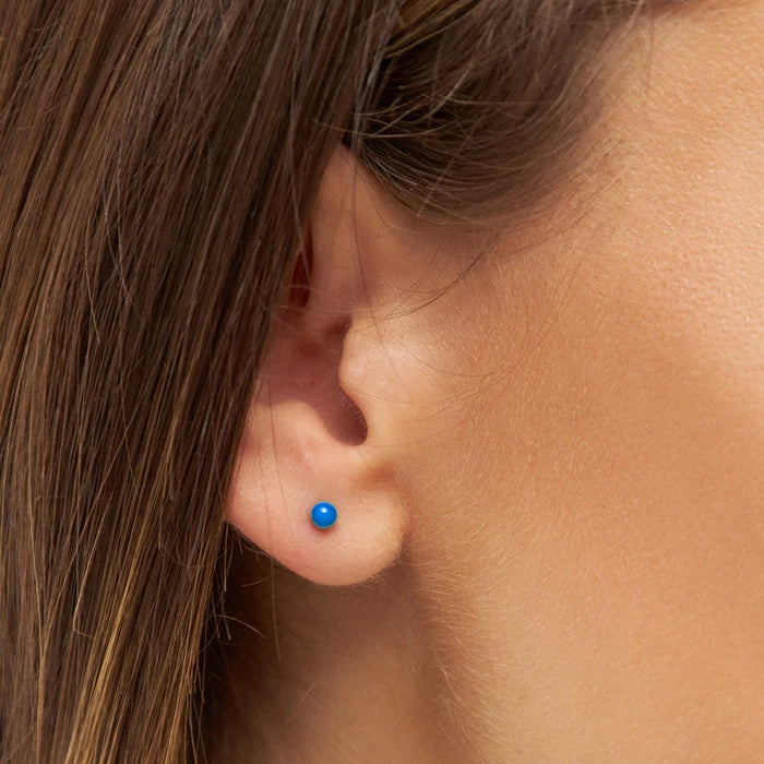 Color ball - Enamel/Blue - 1 stuk | LULU Copenhagen - de inKijk