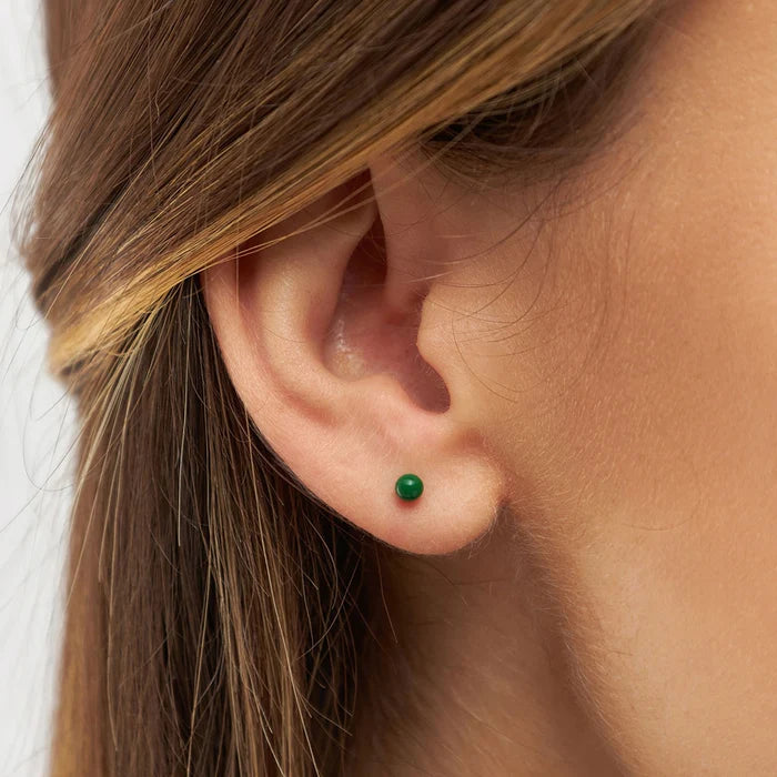 Color ball - Enamel/Green - 1 stuk | LULU Copenhagen