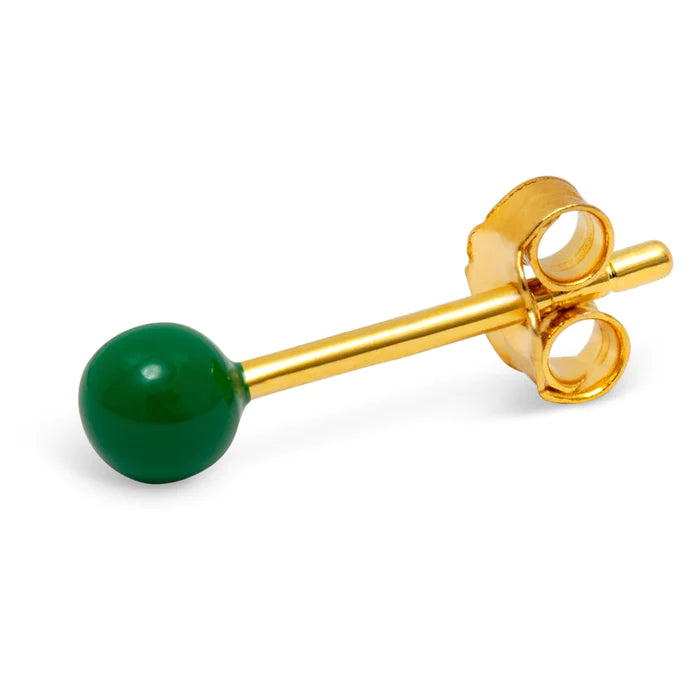 Color ball - Enamel/Green - 1 stuk | LULU Copenhagen