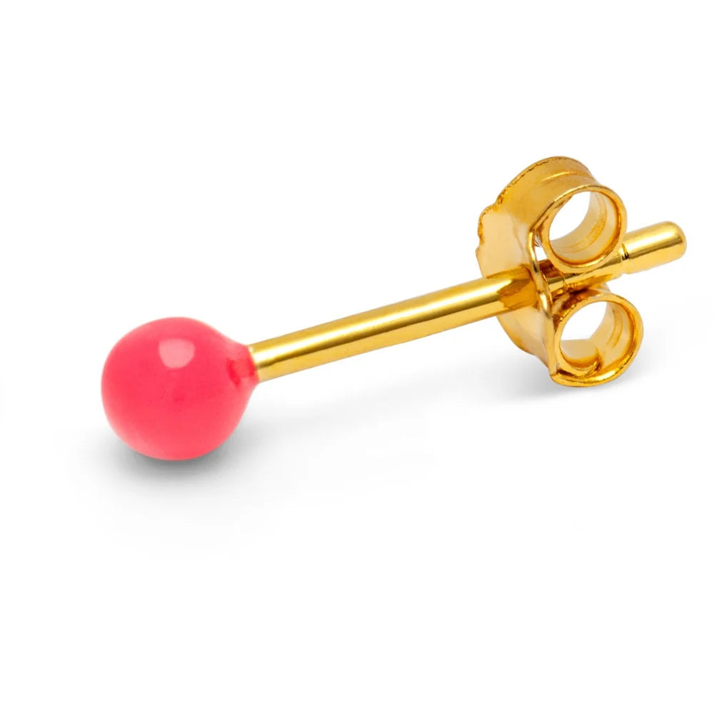 Color Ball - Hot Coral - 1 stuk | LULU Copenhagen