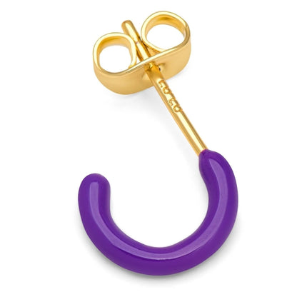 Color Hoop Small - Deep Purple - 1 stuk | LULU Copenhagen
