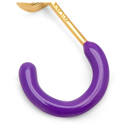 Color Hoop Small - Deep Purple - 1 stuk | LULU Copenhagen
