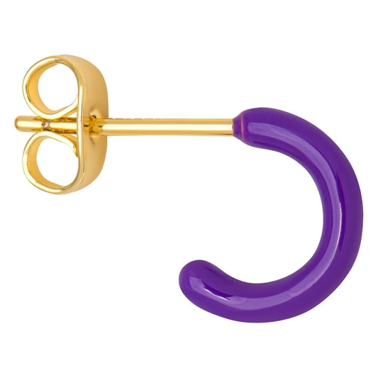 Color Hoop Small - Deep Purple - 1 stuk | LULU Copenhagen