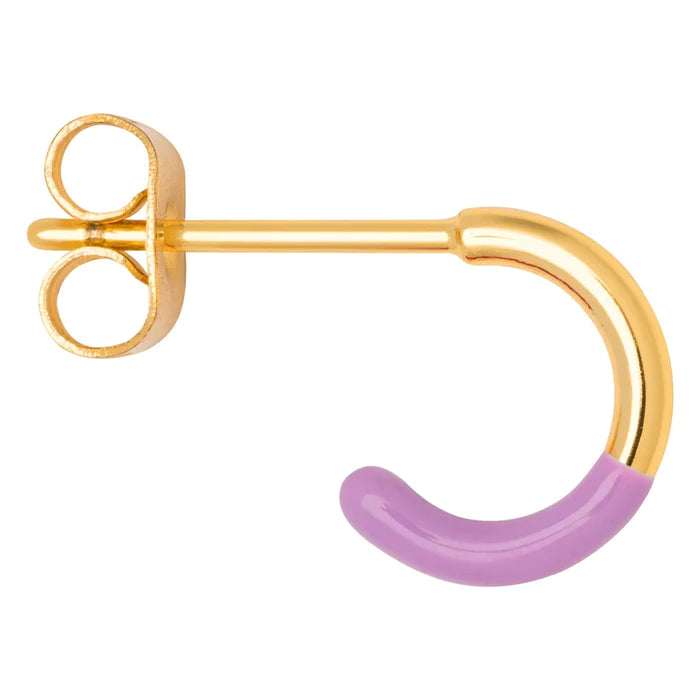 Color Hoop Half Dip - Purple - 1 stuk | LULU Copenhagen - de inKijk