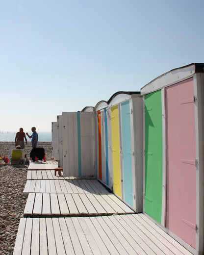 Strandlaken - Martens & Martens collectie - Yellow/Fuschia/Orange/Olive | SUITE702