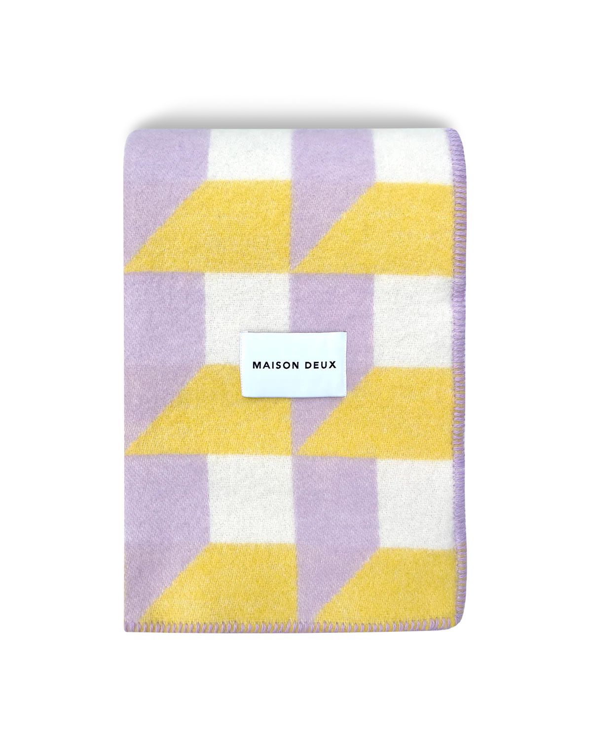 Cubics Plaid - Lilac Sun | Maison Deux