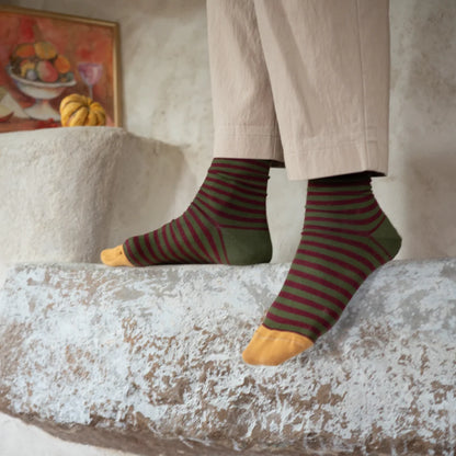 Sokken - Cypress Striped | Bonne Maison