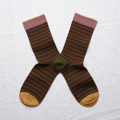Sokken - Cypress Striped | Bonne Maison