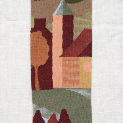 Sokken - Pine Forest Landscape Knee-Highs | Bonne Maison