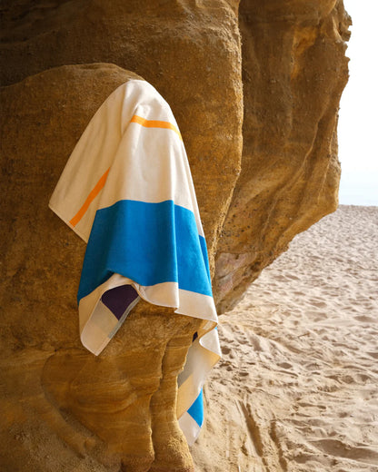 Strandlaken - Martens & Martens collectie - Aqua/Orange/Purple/Yellow | SUITE702