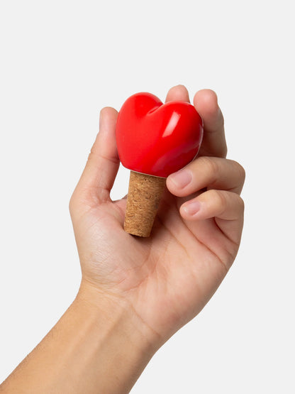 Bottle Stopper - LOVE - red | Doiydesign