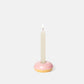 Candle holder - donut - pink | Doiydesign - de inKijk
